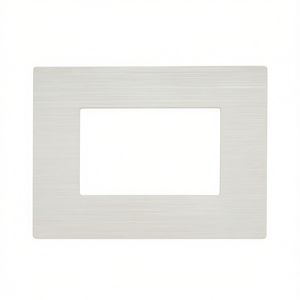 <b>Brushed</b> Pearl White 3 Seater <b>Plate</b> Compatible With Living International - Product Image 2