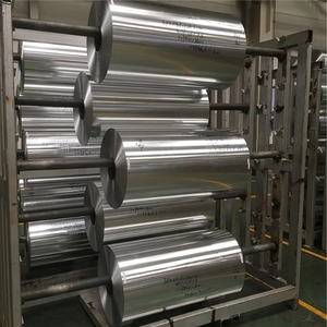 Nhà Máy Cấp nhôm 3003/3004/8011/H22/H24 cấp thực phẩm bôi trơn <span class=keywords><strong>SRC</strong></span> container Khay cắt dập nổi in - Product Image 1