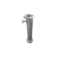 Mélangeur Statique en Acier Inoxydable de Haute Qualité SS304 DN150 avec Port de Dosage DN50 pour le Traitement de l'Eau