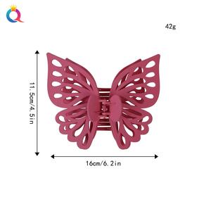 Double aile papillon extra large <span class=keywords><strong>xxl</strong></span> <span class=keywords><strong>pince</strong></span> à <span class=keywords><strong>cheveux</strong></span> pour femme <span class=keywords><strong>cheveux</strong></span> épais - Product Image 2