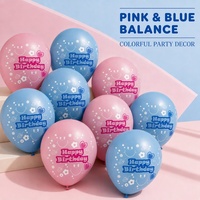 Vente en gros de décorations pour fêtes d'anniversaire sur le thème des enfants, fournitures de décoration, logo personnalisé, fabricant mondial de ballons en latex imprimés