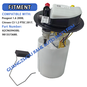 Nouvelle <span class=keywords><strong>pompe</strong></span> à carburant de haute qualité 9813573680 A2C96594500 pour Peugeot 1.6 2008 <span class=keywords><strong>Citroen</strong></span> <span class=keywords><strong>C3</strong></span> 1.2 PTEC 2017 Thp <span class=keywords><strong>pompe</strong></span> à carburant flottante - Product Image 2