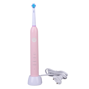 Brosse à dents électrique intelligente rotative-oscillante à charge sans fil, LED, pour adultes, douceur moyenne, étanche IPX7, 4 modes, remplacement - Product Image 5