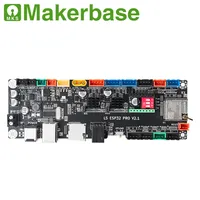 Placa de control Makerbase MKS LS ESP32 PRO con WIFI, Bluetooth, pantalla táctil y controlador silencioso TMC2209 para máquina de grabado láser CNC