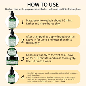 Shampooing et après-shampooing naturels à base d'oignon, de romarin et de biotine, <span class=keywords><strong>sans</strong></span> <span class=keywords><strong>sulfate</strong></span>, shampooing à l'huile d'argan pour la croissance des cheveux, OEM - Product Image 4