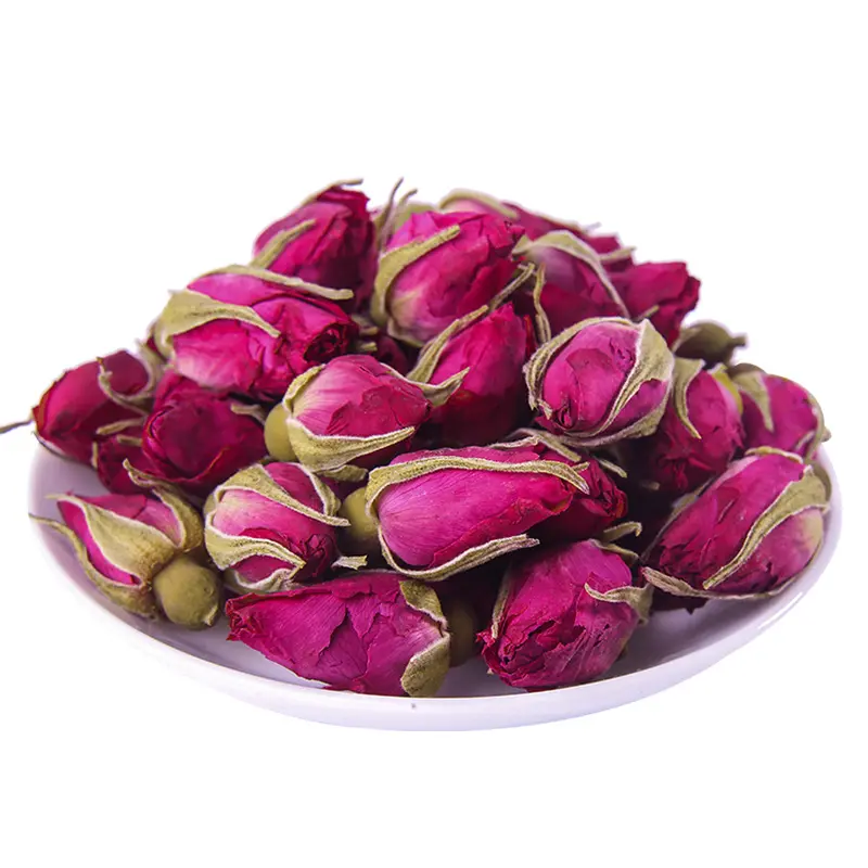 All natural top grade dry rose buds blooming flower tea aroma healthy drinks caffeine free herbal tea fragrant loose leaf tea