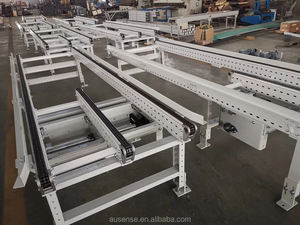 China Skid / Pallet Kettingbaan Met Transportband Systeem - Product Image 5