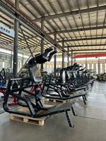 Machine à Squat Hack à Charge Libre ZY, Entraîneur de Force Linéaire pour les Jambes, Équipement de Fitness pour l'Entraînement du Bas du Corps, Machine de Gym Commerciale Robuste