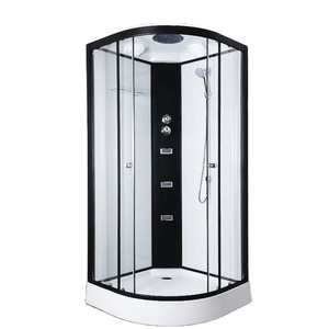 Shower room integral arc fan-shaped integrated toilet closed partition household
