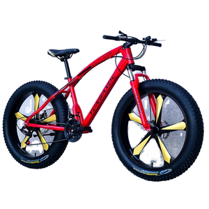Bicicleta Fat Bike <span class=keywords><strong>de</strong></span> 26 Pulgadas para Hombre, Modelo 2020, Fabricada en China, con Llantas Gruesas, <span class=keywords><strong>de</strong></span> Acero, Económica, OEM, Bicicleta <span class=keywords><strong>de</strong></span> Playa para Hombre, Bicicleta Fat Bike 26 - Product Image 3