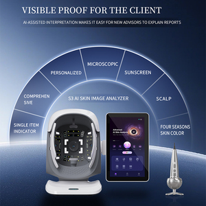 Máquina Analizadora de Piel Inteligente con IA, Instrumento de Diagnóstico Facial, Prueba de Humedad Facial, Análisis Facial, Dispositivo de Análisis de Piel 3D - Product Image 4