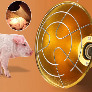 Abat-jour de lampe chauffante robuste pour usage <span class=keywords><strong>agricole</strong></span>, isolation des porcelets et des poulets par temps froid - Product Image 5