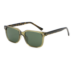 6281 Nuevas <span class=keywords><strong>Gafas</strong></span> <span class=keywords><strong>de</strong></span> <span class=keywords><strong>Sol</strong></span> Modernas para Hombre y Mujer, Cuadradas, <span class=keywords><strong>de</strong></span> Acetato CP con Núcleo <span class=keywords><strong>de</strong></span> Acero Inoxidable, Protección UV, Personalizables, Fabricación OEM - Product Image 3