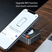 Receptor de Audio BT 5.1 con Interfaces 3.5mm/AUX/RCA, Ranura para Tarjeta TF, Soporte NFC, Transmisión de Música en Casa, TV, Estéreo para Auto, USB, 10m, 5V, Laptop