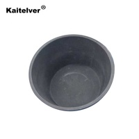 Pot en graphite de carbone personnalisé, disponible en plusieurs tailles et formes, haute précision, 12 unités
