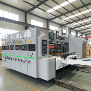 Máquina Automática de Impresión, Ranurado y Troquelado de Cartón a Media Velocidad - Product Image 1