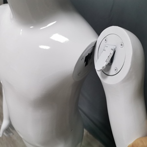 หุ่นพลาสติกสีขาวสำหรับเด็ก,หุ่นแสดงขนาดเสื้อผ้ายืดหยุ่นได้ - Product Image 4