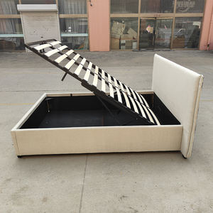 Luxury Upholstered <b>Bed</b> with Storage Drawers Modern Minimalist Design High - Density Headboard <b>for</b> Bedroom furniture <b>set</b> bedroom - Product Image 6