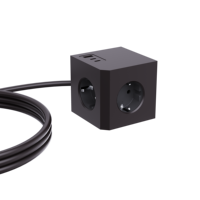 Vente en gros Nouveau Style Cube Prise PD20W Charge Rapide Norme UE 1.4m Câble 3AC Prises Support Personnalisation Allemand/Corée KC
