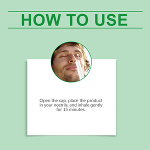 Oem Trung Quốc thảo dược bỏ hút thuốc mũi <span class=keywords><strong>inhaler</strong></span> Stick công thức nhẹ nhàng mùi hương tươi hỗ trợ cai thuốc lá Sản phẩm chăm sóc - Product Image 6