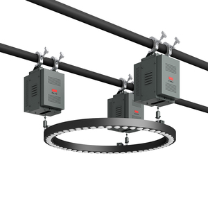 Sistema de Iluminación Cinética RGBW de 54 Piezas * 15W <span class=keywords><strong>para</strong></span> Fiestas de DJ, Anillo de Luz de Escenario con Motor DMX - Product Image 1