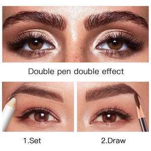 Lápiz <span class=keywords><strong>de</strong></span> cejas Impermeable Maquillaje <span class=keywords><strong>permanente</strong></span> Lápiz <span class=keywords><strong>de</strong></span> cejas Venta al por mayor Coloración Lápiz <span class=keywords><strong>de</strong></span> ajuste <span class=keywords><strong>de</strong></span> cejas natural - Product Image 6