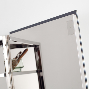 Triangle moderne coin suspendu miroir armoire salle de bain mural vanité armoire - Product Image 5