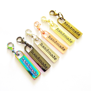 Venta caliente de Metal personalizado hecho a mano Etiqueta de cremallera Tirador - Product Image 3