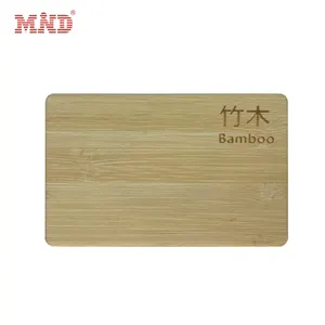 Biglietto da visita in bambù con biglietto NFC in legno personalizzato prezzo di fabbrica