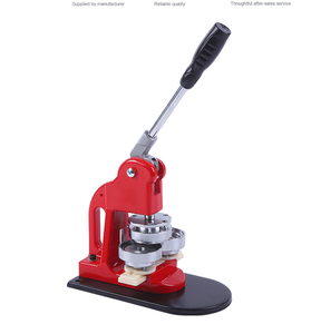 Kim loại quay huy hiệu Máy tinplate ve áo Pin lắc nút Huy hiệu máy DIY huy chương thiết bị - Product Image 2