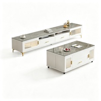 Table basse multifonctionnelle 2-en-1, table à manger pliable et mobile avec plateau en verre, design moderne pour salon, personnalisable OEM ODM