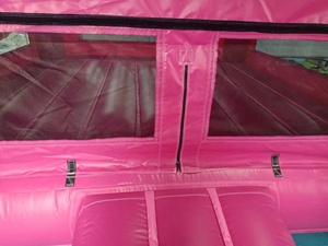 Buttafuori gonfiabili del castello gonfiabile della casa di rimbalzo della principessa rosa gonfiabile commerciale più venduto - Product Image 4