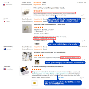 Tùy Chỉnh 10Ml Lọ Thủy Tinh Sticker In Ấn Với Mạnh Mẽ Dính Nhãn Dán Nhãn Cho Tinh Dầu Gội Đầu Chăm Sóc Da Bao Bì - Product Image 3