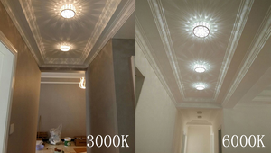 Plafonniers LED <span class=keywords><strong>de</strong></span> <span class=keywords><strong>salle</strong></span> <span class=keywords><strong>de</strong></span> <span class=keywords><strong>bain</strong></span> modernes, design contemporain, 170x50mm, 5W/9W, en métal et cristal, vente directe usine - Product Image 6