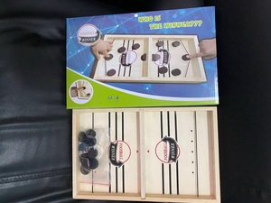 Fast Sling Puck Game <span class=keywords><strong>Juego</strong></span> <span class=keywords><strong>de</strong></span> <span class=keywords><strong>mesa</strong></span> <span class=keywords><strong>de</strong></span> hockey <span class=keywords><strong>de</strong></span> madera Ganador Juegos <span class=keywords><strong>de</strong></span> <span class=keywords><strong>mesa</strong></span> Juguetes para adultos <span class=keywords><strong>Padres</strong></span> e <span class=keywords><strong>hijos</strong></span> Ajedrez interactivo <span class=keywords><strong>Mesa</strong></span> <span class=keywords><strong>de</strong></span> juguete - Product Image 2