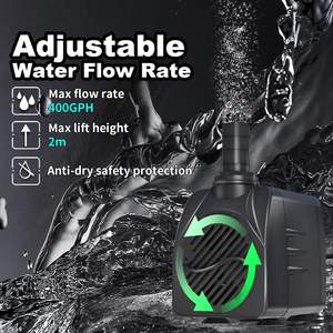 400GPH meccanico Indoor Timer pompa acqua Ultra silenzioso 8,2 piedi alta fontana per idroponica energia minerale attrezzature - Product Image 4