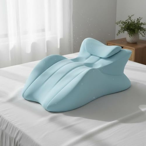 Oreiller de positionnement corporel ergonomique multifonctionnel OEM pour le soutien du dos, en mousse à mémoire de forme haute densité à récupération lente - Product Image 5