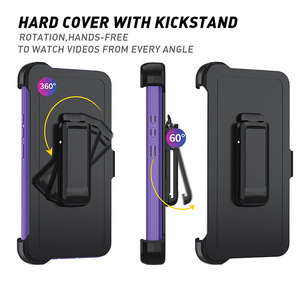 เคสโทรศัพท์ GSCASE 3 in 1 Holster Defender สำหรับ <span class=keywords><strong>Tecno</strong></span> <span class=keywords><strong>Spark</strong></span> <span class=keywords><strong>8C</strong></span> และ <span class=keywords><strong>Tecno</strong></span> <span class=keywords><strong>Spark</strong></span> <span class=keywords><strong>Go</strong></span> 2024 2023 - Product Image 2