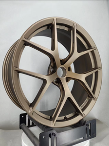 Cerchi in Lega Forgiati Monoblocco Opachi Bronzo 18 19 20 21 Pollici 5*114.3 5*120 per <span class=keywords><strong>Tesla</strong></span> <span class=keywords><strong>Model</strong></span> 3 Corvette C8 - Product Image 3