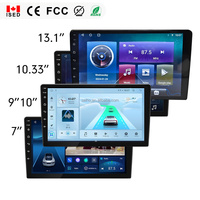 Pemutar Mobil Android Universal OEM Pabrik Layar Sentuh Stereo 2 Din DVD Mobil USB BT WIFI 9 Inch Carplay Radio Mobil Pemutar Android