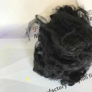 Fibra de Viscosa 1.5dx38mm 2dx51mm Blanca o Teñida en Masa Negra, Rayón Hilado con Algodón - Product Image 3