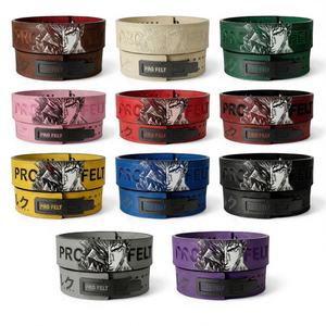 อุปกรณ์พยุงหลังสำหรับยกน้ำหนักคุณภาพสูง ทนทาน แข็งแรง ออกแบบลายอนิเมะตามสั่ง หนังวัวแท้ ป้องกันอย่างมืออาชีพ - Product Image 1