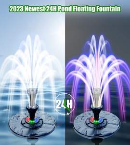 <span class=keywords><strong>Fontaine</strong></span> d'eau de jardin avec 2 modes d'arrosage et spectacle de lumière, <span class=keywords><strong>fontaine</strong></span> de cascade pour bassin, <span class=keywords><strong>piscine</strong></span> <span class=keywords><strong>hors</strong></span> <span class=keywords><strong>sol</strong></span>, lac - Product Image 2