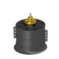 QX-MOTOR 90mm EDF 12 pales QX3758 Moteur à cannelure QF3758 Moteur sans balais EDF 1000KV 12S EDF 1200KV 8S pour jouet télécommandé