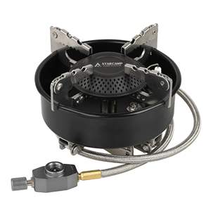 Réchaud à <span class=keywords><strong>gaz</strong></span> pliable en acier ultra-léger et portable pour le <span class=keywords><strong>camping</strong></span> et les pique-niques en plein air. Réchaud à <span class=keywords><strong>gaz</strong></span> butane durable à brûleur unique. - Product Image 2