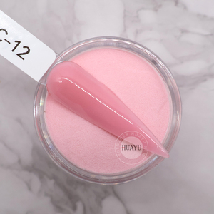 Vente en gros Szie 1oz Nude/Pink/Clear/NEON Colors Poudre de couleur sans course Ongles français à séchage rapide Poudre à tremper acrylique crémeux - Product Image 3