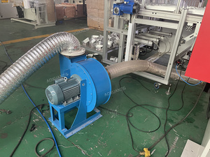 Linea di produzione automatica di contenitori in foglio di alluminio cerchi e rettangoli macchina per la produzione di contenitori in lamina - Product Image 6