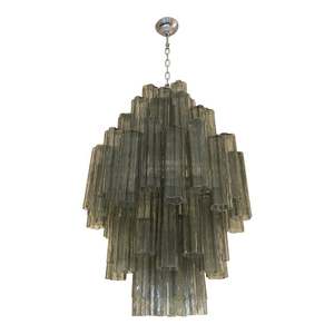 Lustre en <span class=keywords><strong>verre</strong></span> gris fumée de nouveau design européen Hôtel Loft Bedroom LED <span class=keywords><strong>Suspension</strong></span> Light - Product Image 1