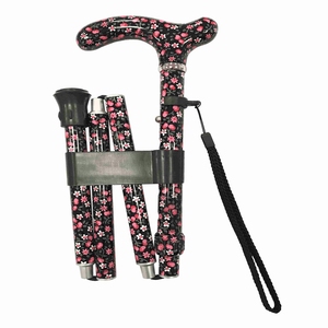 Canne pliable fleurs - Product Image 2