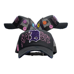 Gorras Dand de 5 Paneles de la Más Alta Calidad, Gorras Barbas con Forro de Satén y Bordado 3D, Gorra Los Peluches Barbas - Product Image 2